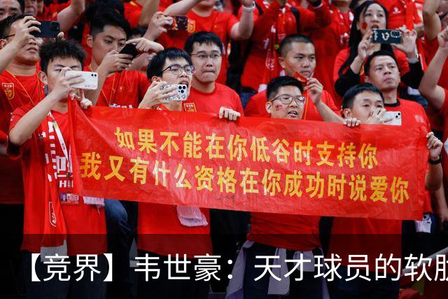 【竞界】韦世豪：天才球员的软肋 洪七公效应的外溢